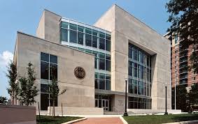 Silver Spring Courthouse on 2nd Avenue in downtown Silver Spring, where 3rd, 2nd, and 4th District cases are often heard.