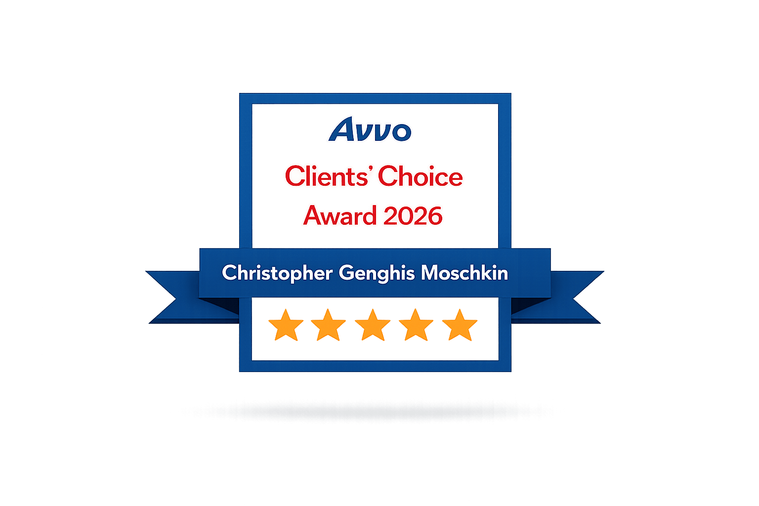 Avvo Clients Choice 2026